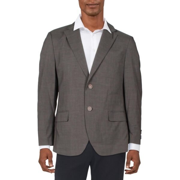 Nautica Mens Gaff Woven Long Sleeves Two-Button Blazer - Image 2