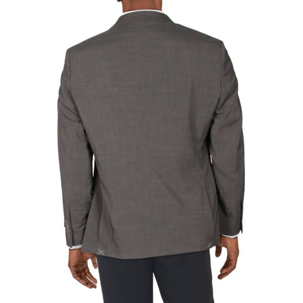 Nautica Mens Gaff Woven Long Sleeves Two-Button Blazer - Image 3