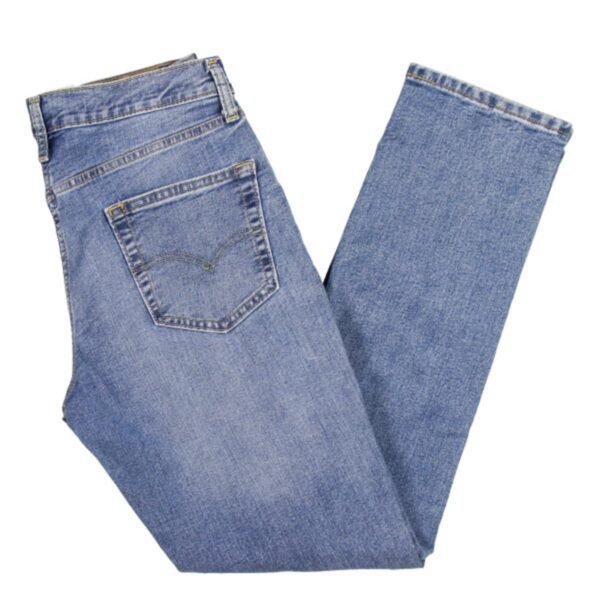 Levi Strauss & Co. Mens Denim Cotton Slim Jeans - Image 2